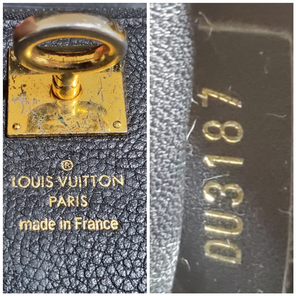 Louis Vuitton City Steamer One Handle Bag Leather